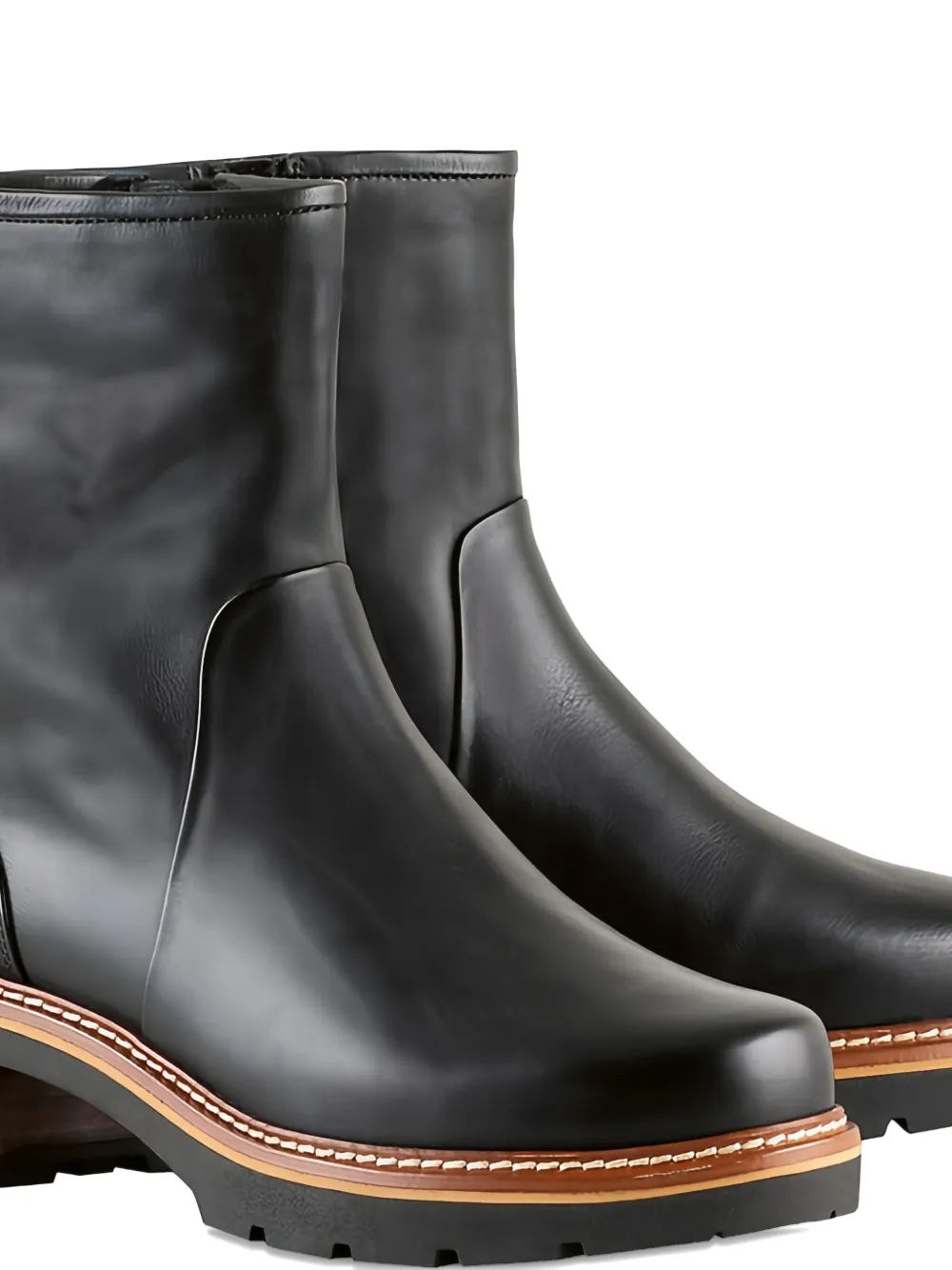 Hogl Force leather ankle boots Black