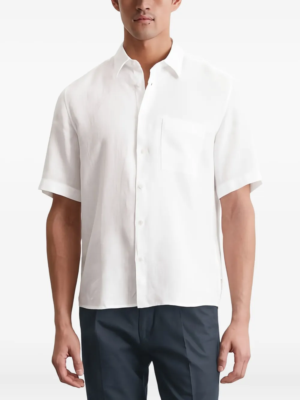 Marc O'Polo short-sleeve button-up shirt | Image 2