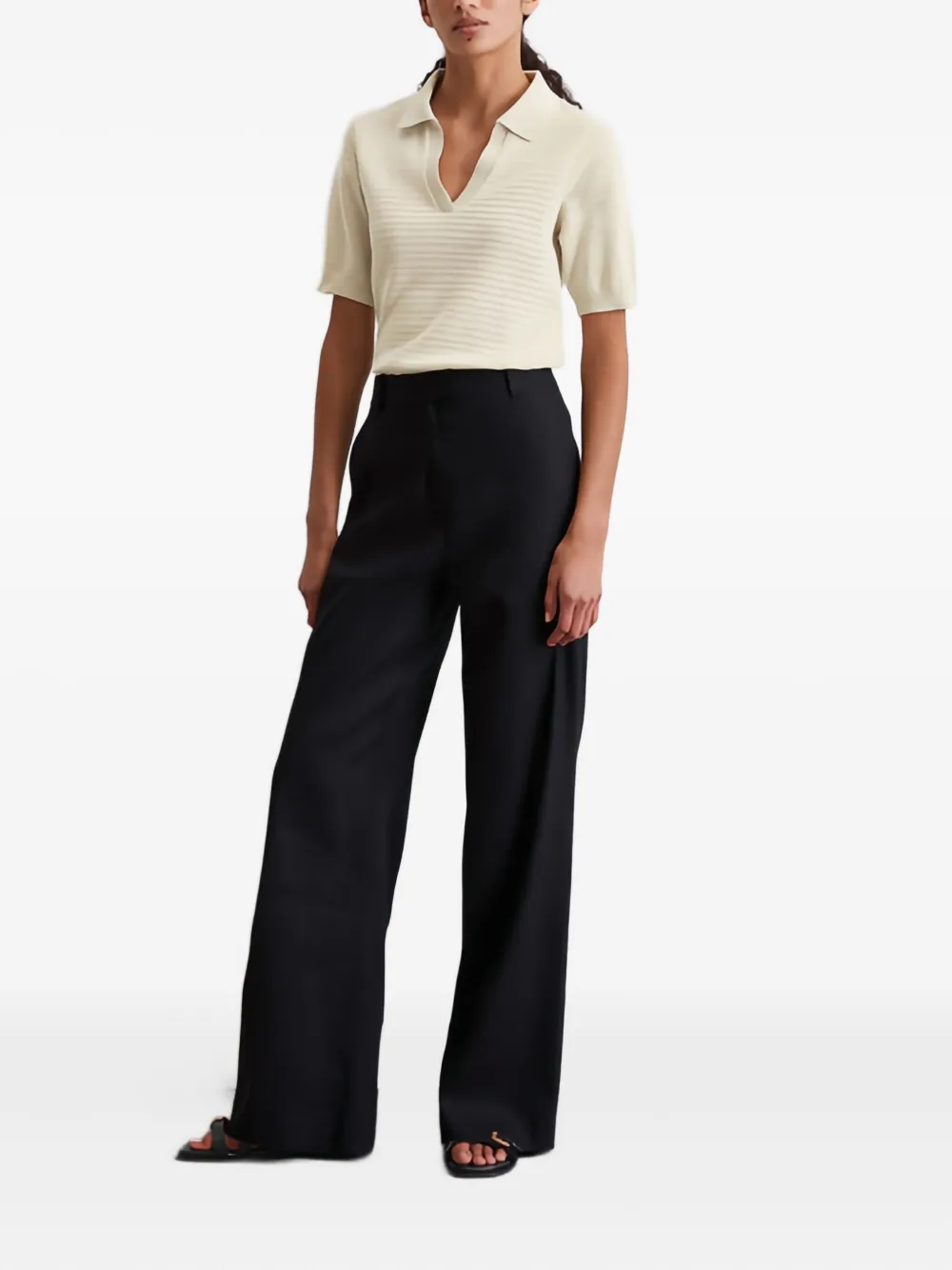 Marc O'Polo knitted polo shirt | Polo Tops | Image 2