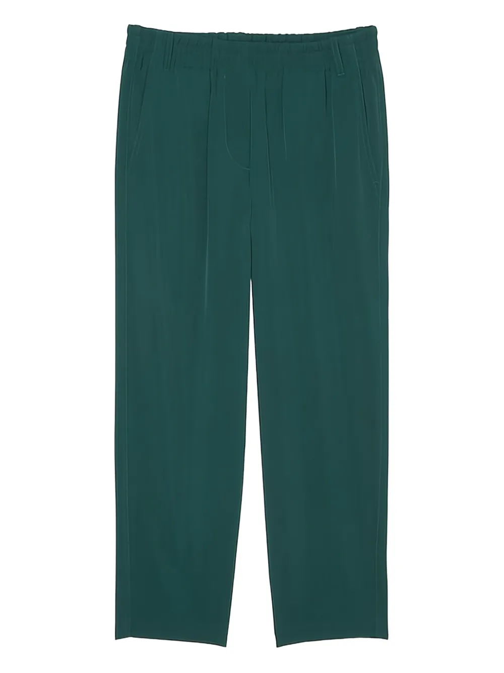 Marc O'Polo Broek met elastische taille Groen