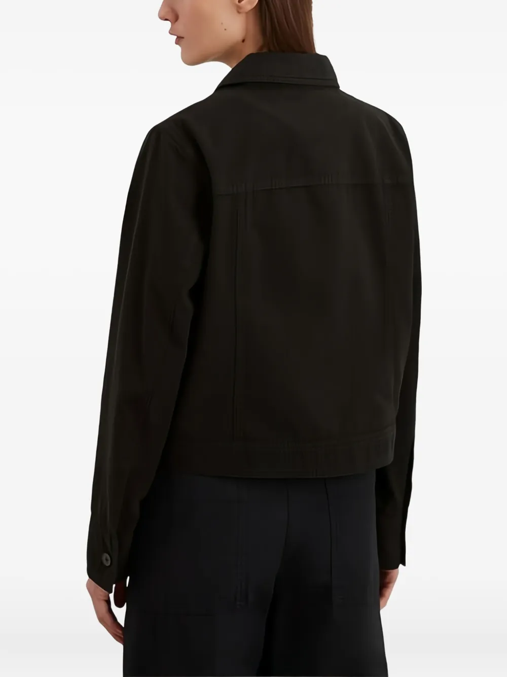  Marc O'polo Cropped Jacket - Black 