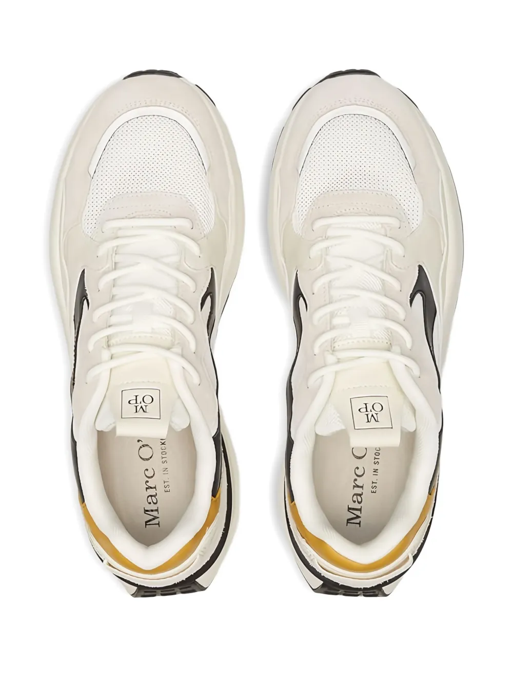 Marc O'Polo mesh-panelled sneakers White