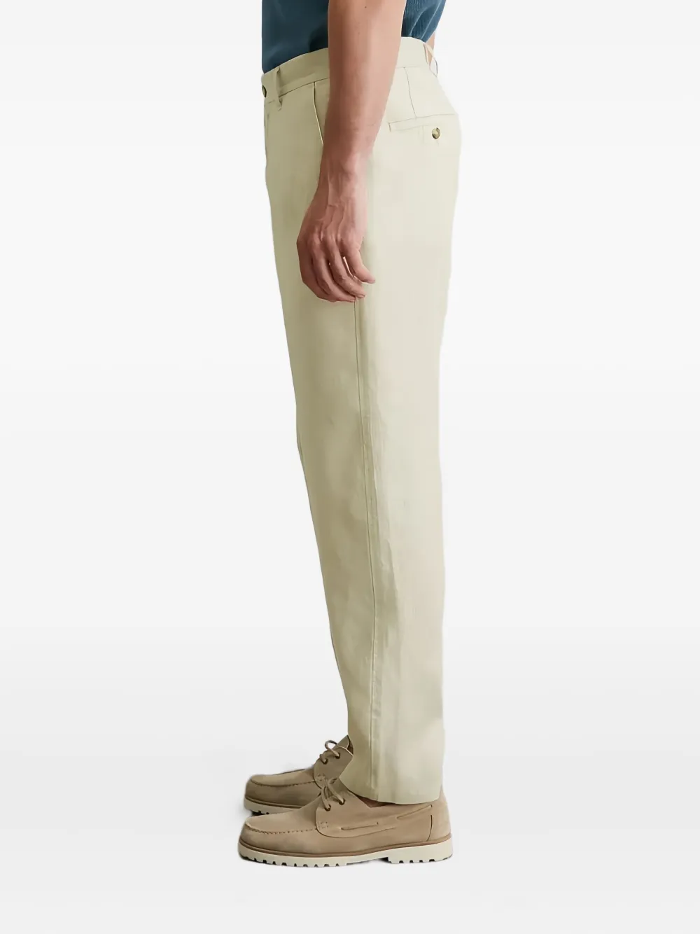 Marc O'Polo Linnen chino Beige