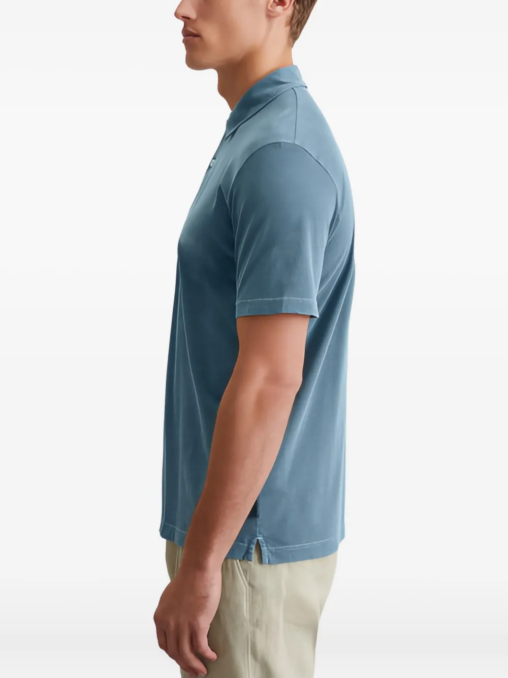 Marc O'Polo Katoenen poloshirt Blauw