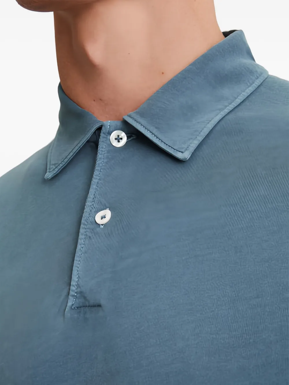 Marc O'Polo Katoenen poloshirt Blauw