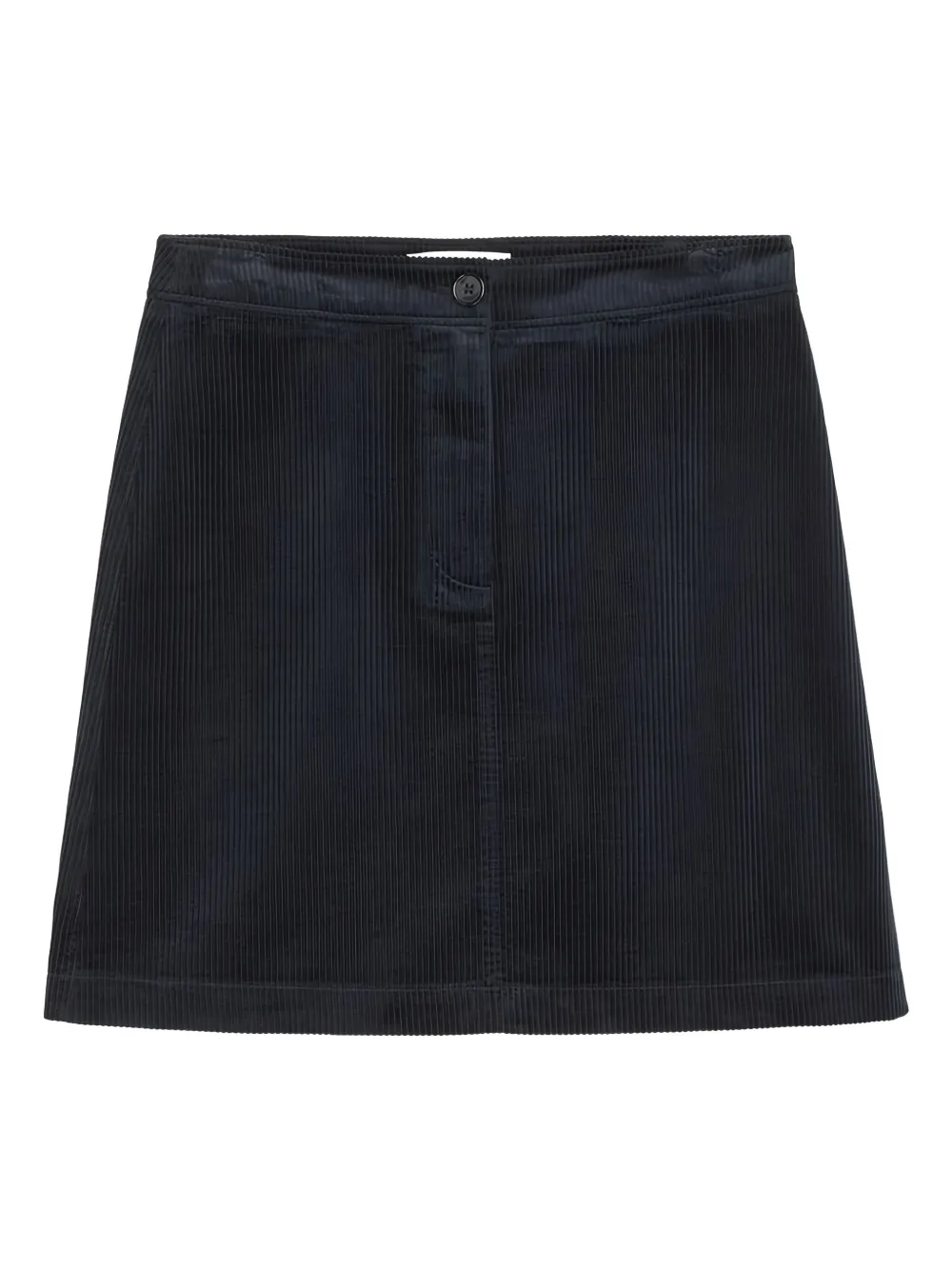 Marc O'Polo Ribfluwelen mini-rok Blauw