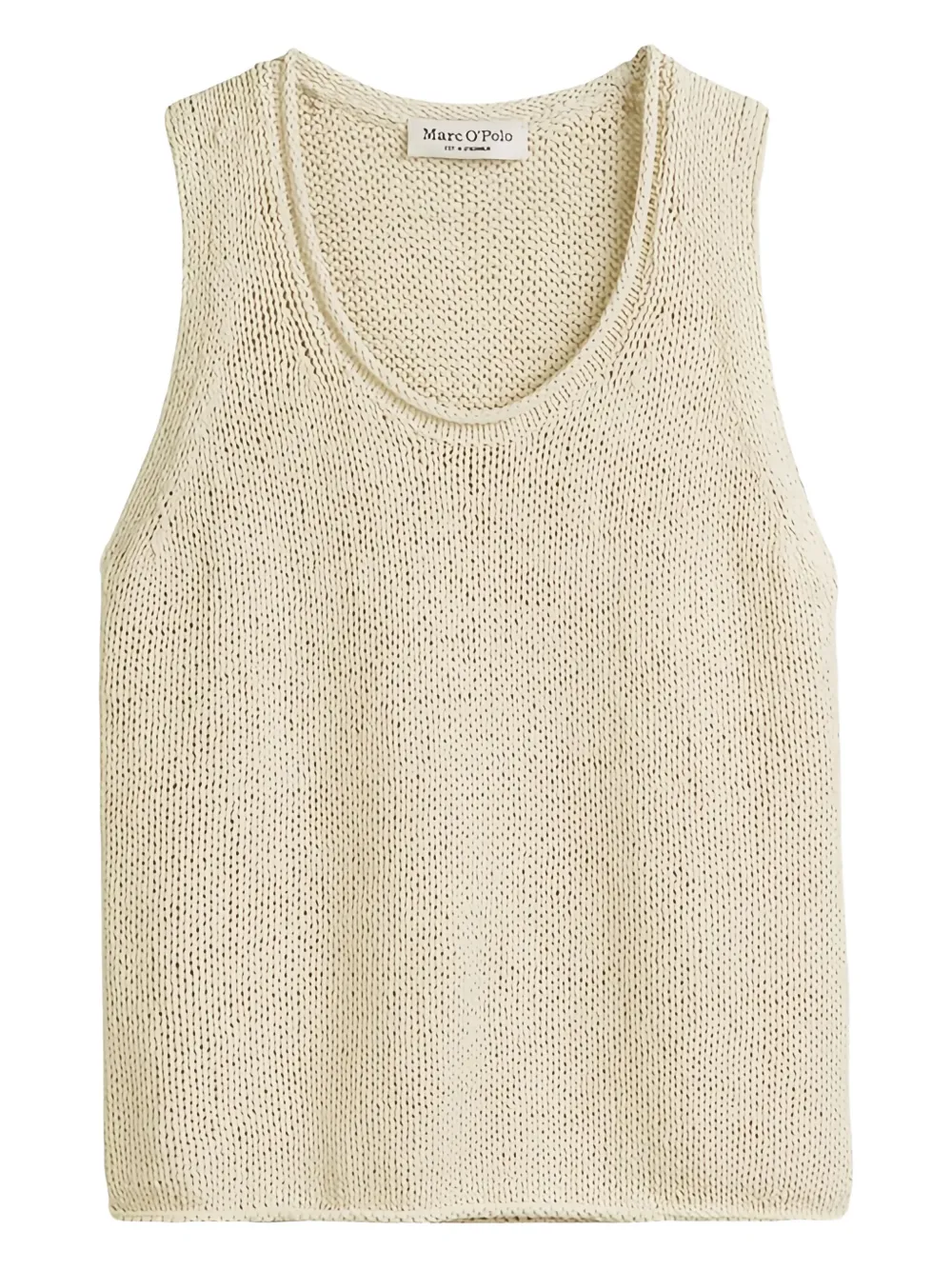 knitted sleeveless tank top