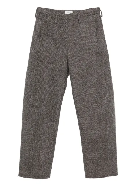Magda Butrym herringbone trousers