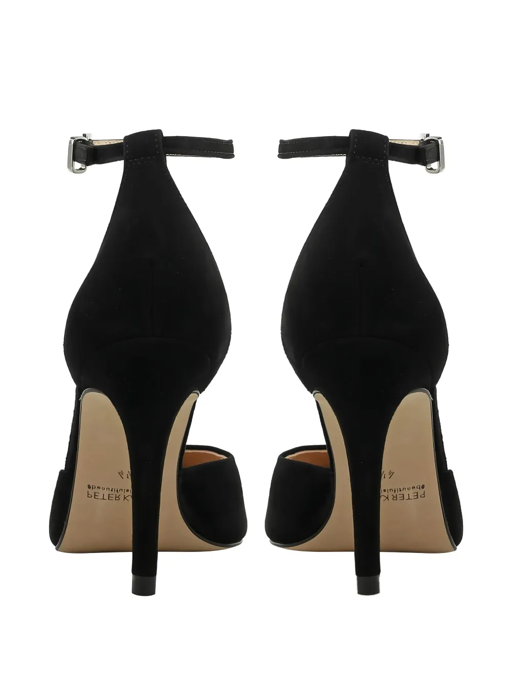 PETER KAISER patent-trimmed stiletto pumps Black