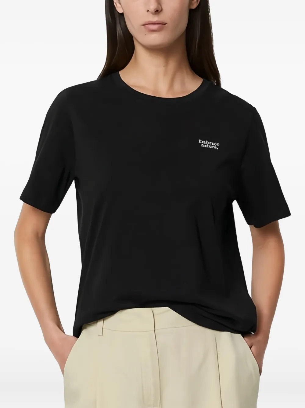 Marc O'Polo slogan-print cotton T-shirt | T-Shirts & Jersey Shirts | Image 2