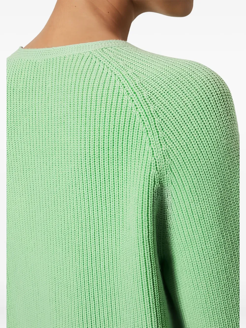 Marc O'Polo Ribgebreide trui Groen