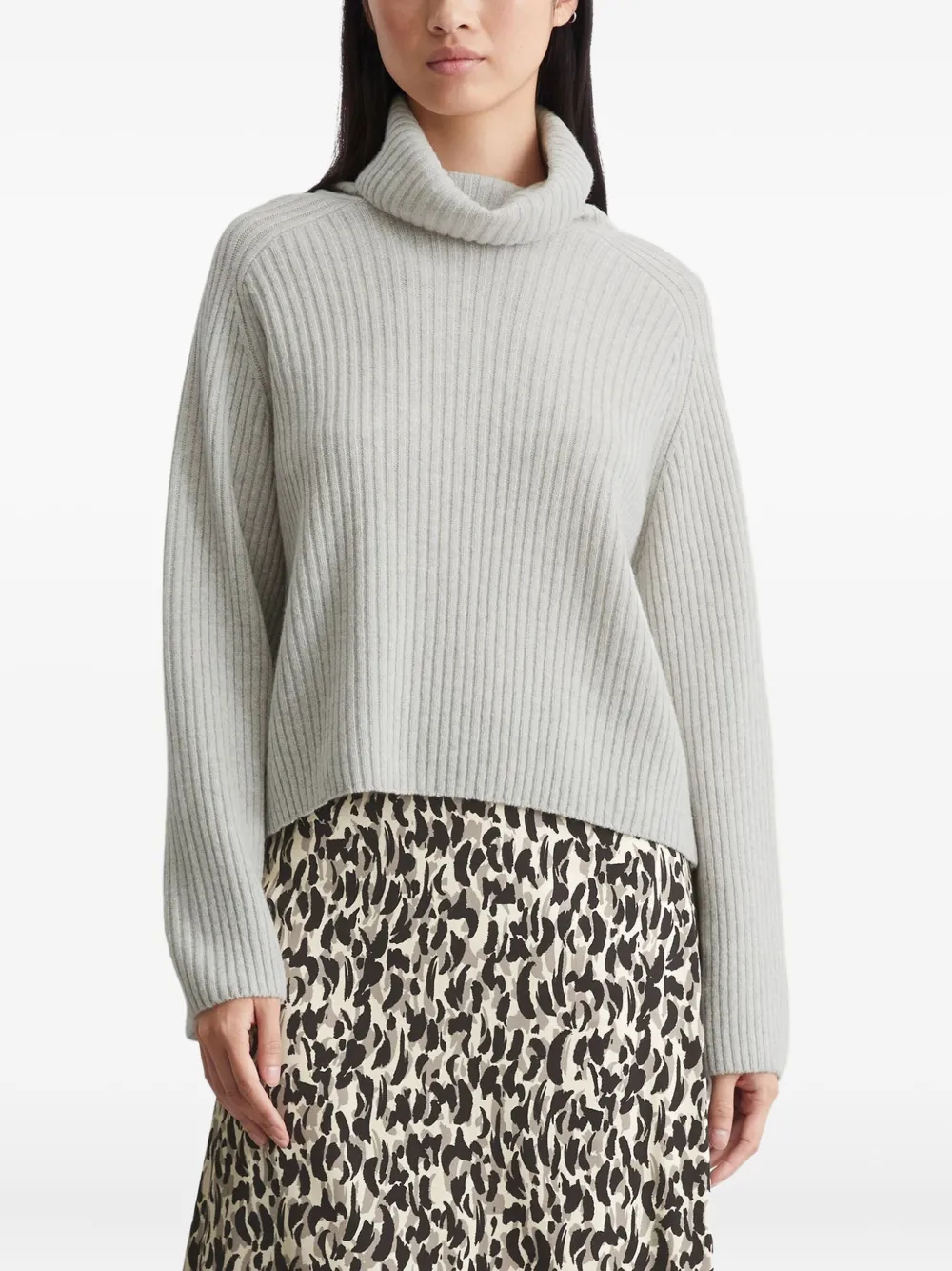 Marc O'Polo turtleneck ribbed jumper | Knitted Sweaters | Image 2