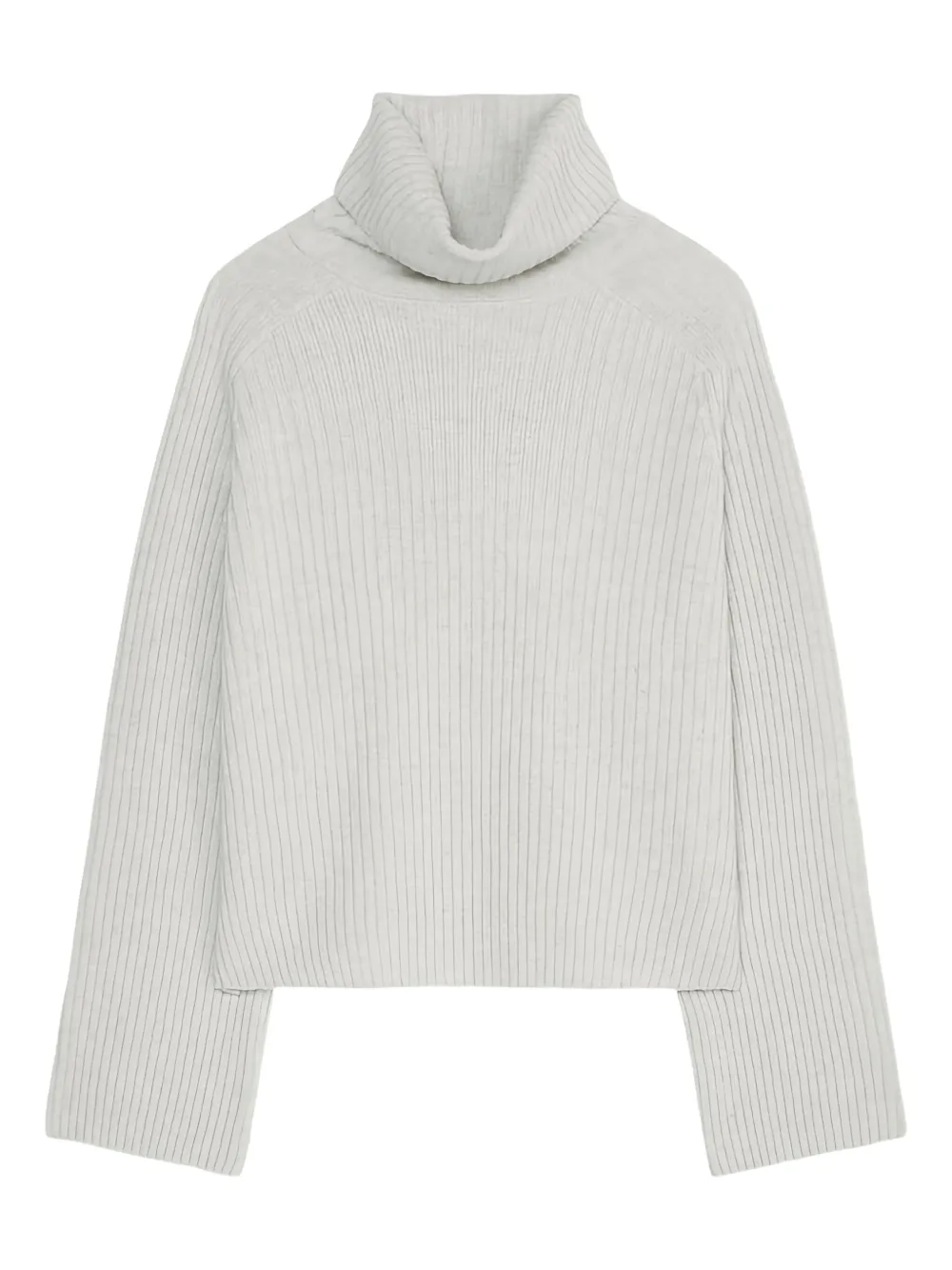 Marc O'Polo turtleneck ribbed jumper | Grey | Image 1