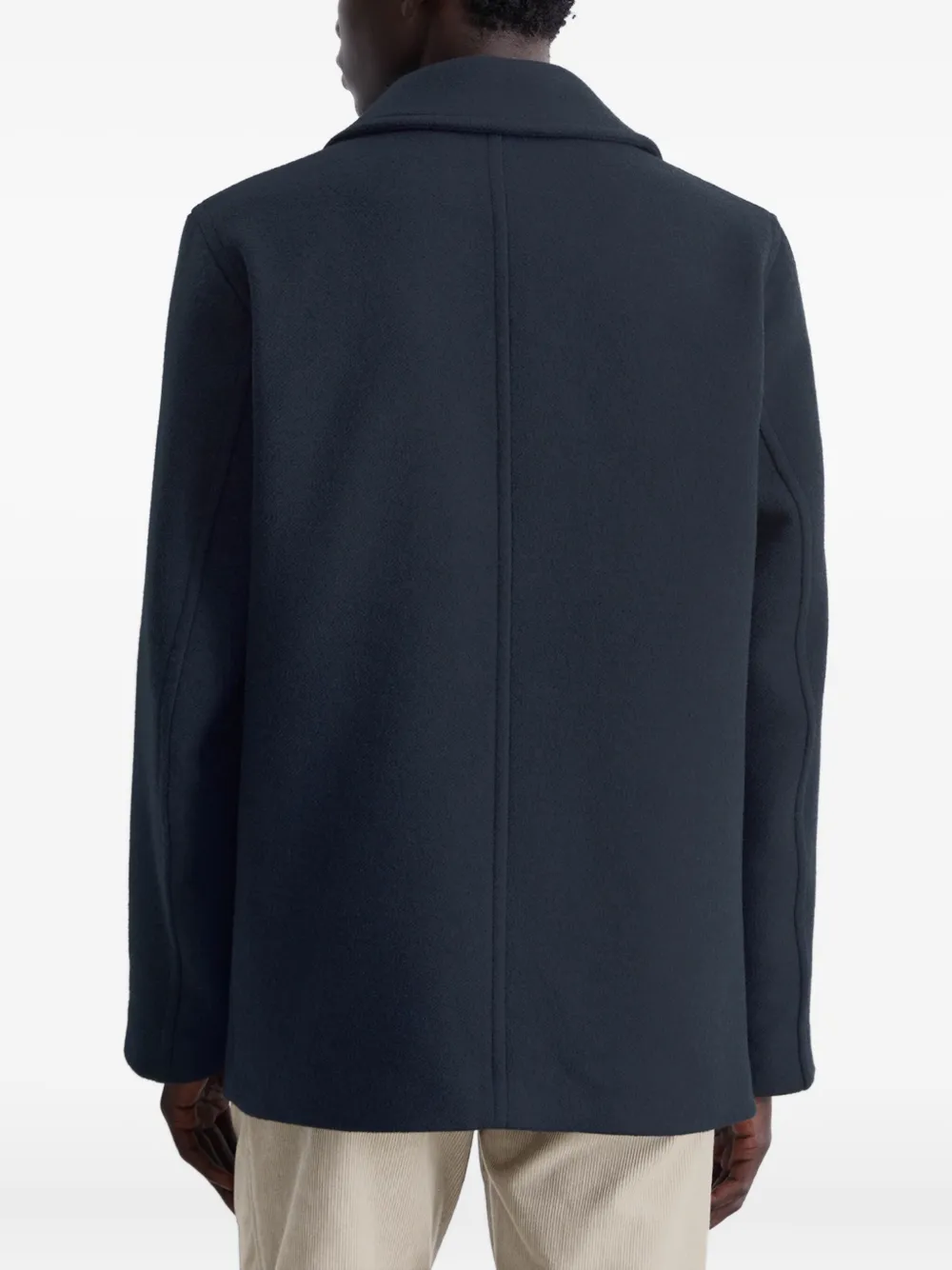 Marc O'Polo Sailorjas met dubbele rij knopen Blauw