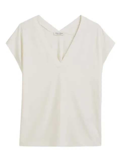 Marc O'Polo V-neck cap-sleeve T-shirt