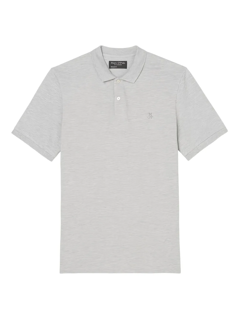 Marc O'Polo logo-embroidered polo shirt | Grey | Image 1