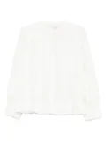 Marc O'Polo pleated button-up blouse - White