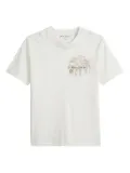 Marc O'Polo leaf-printT-shirt - White