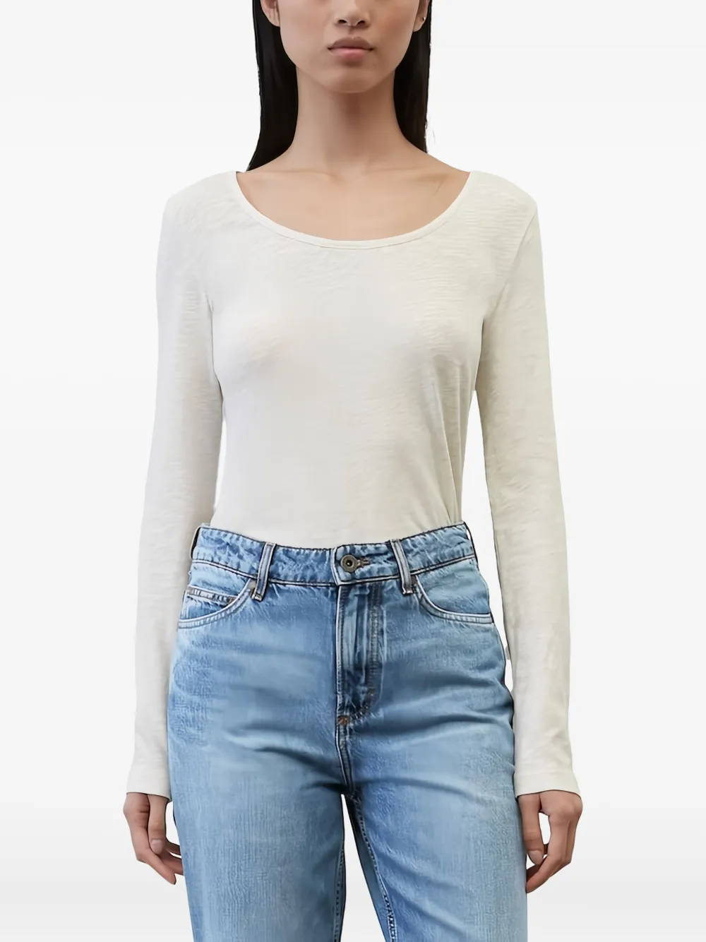 Marc O'Polo scoop-neck long-sleeve top | T-Shirts & Jersey Shirts | Image 2