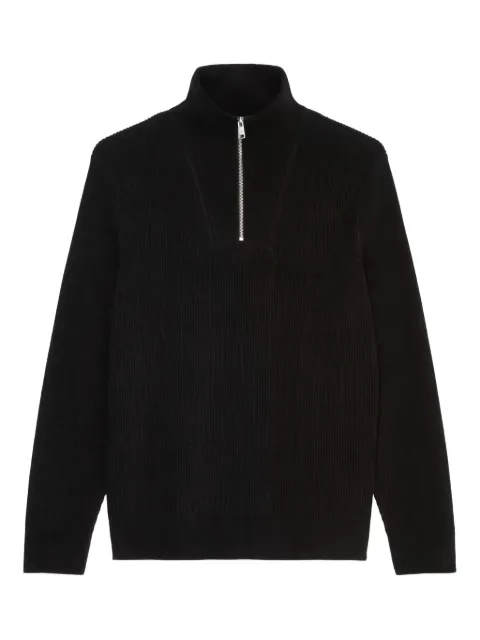 Marc O'Polo ribbed quarter-zip sweater