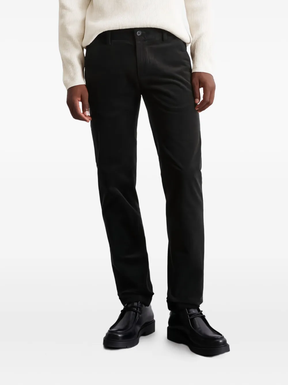 Marc O'Polo Ribfluwelen broek Zwart