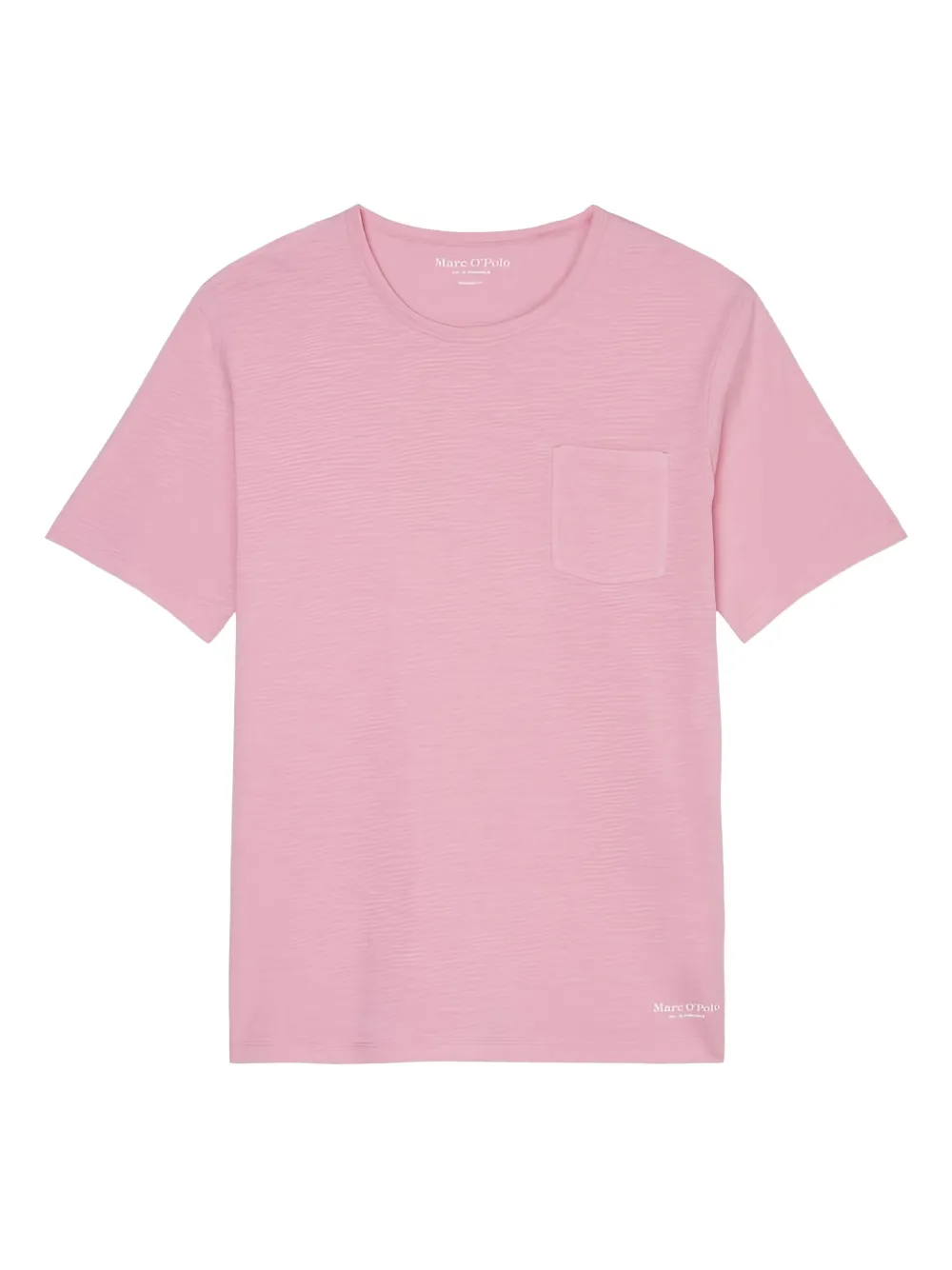 Marc O'Polo textured short-sleeve T-shirt | Pink | Image 1