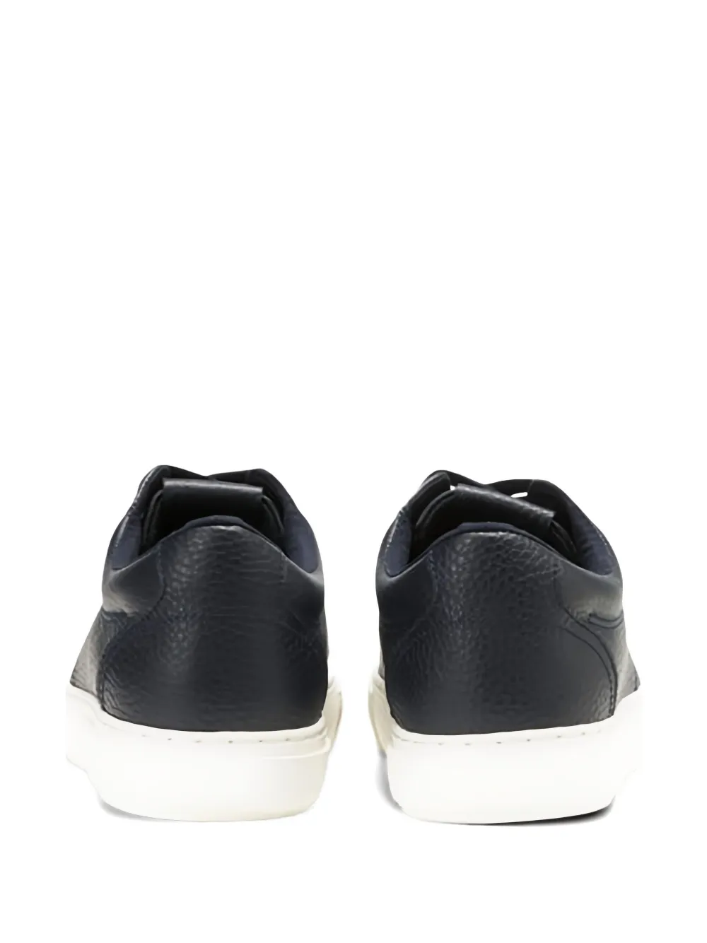Marc O'Polo leather lace-up sneakers Blue