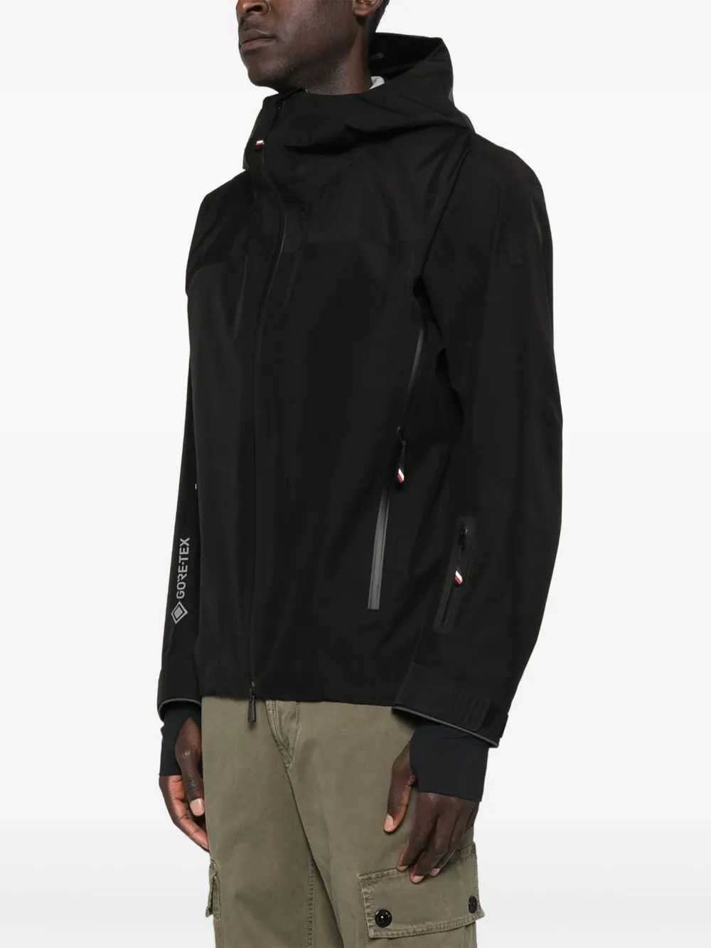 Moncler Grenoble Hinterburgs ski-jack Zwart