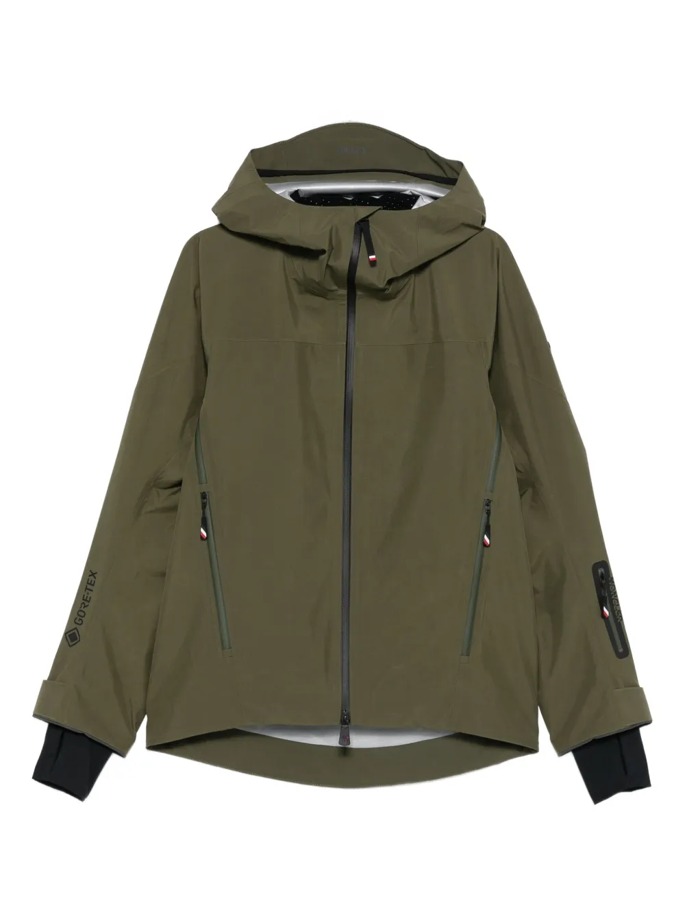 Moncler Grenoble chamarra Hinterburgs con capucha | verde | Image 1