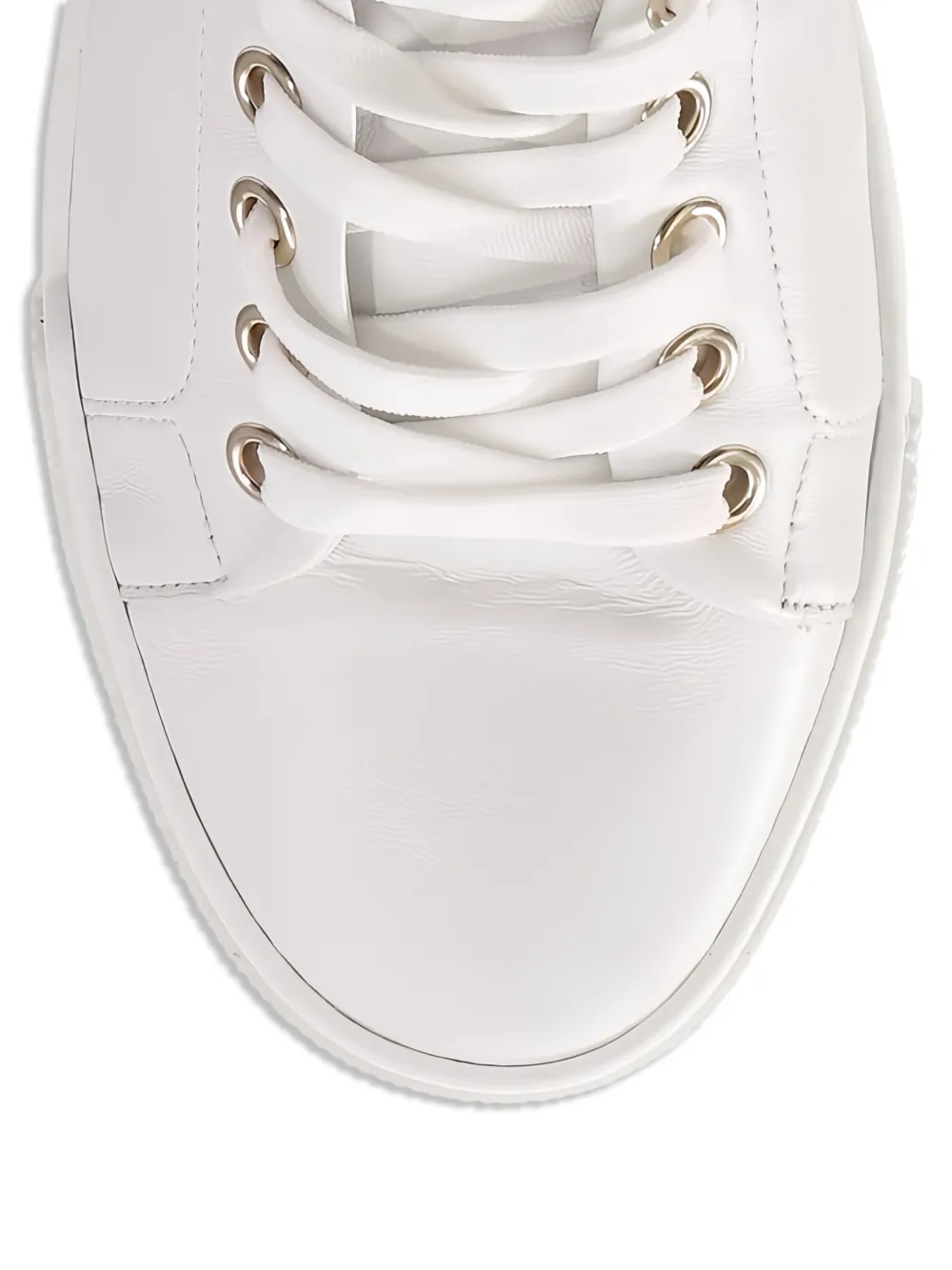 Hogl Blade metallic-heel sneakers White