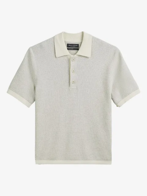 Marc O'Polo polo texturé à manches courtes