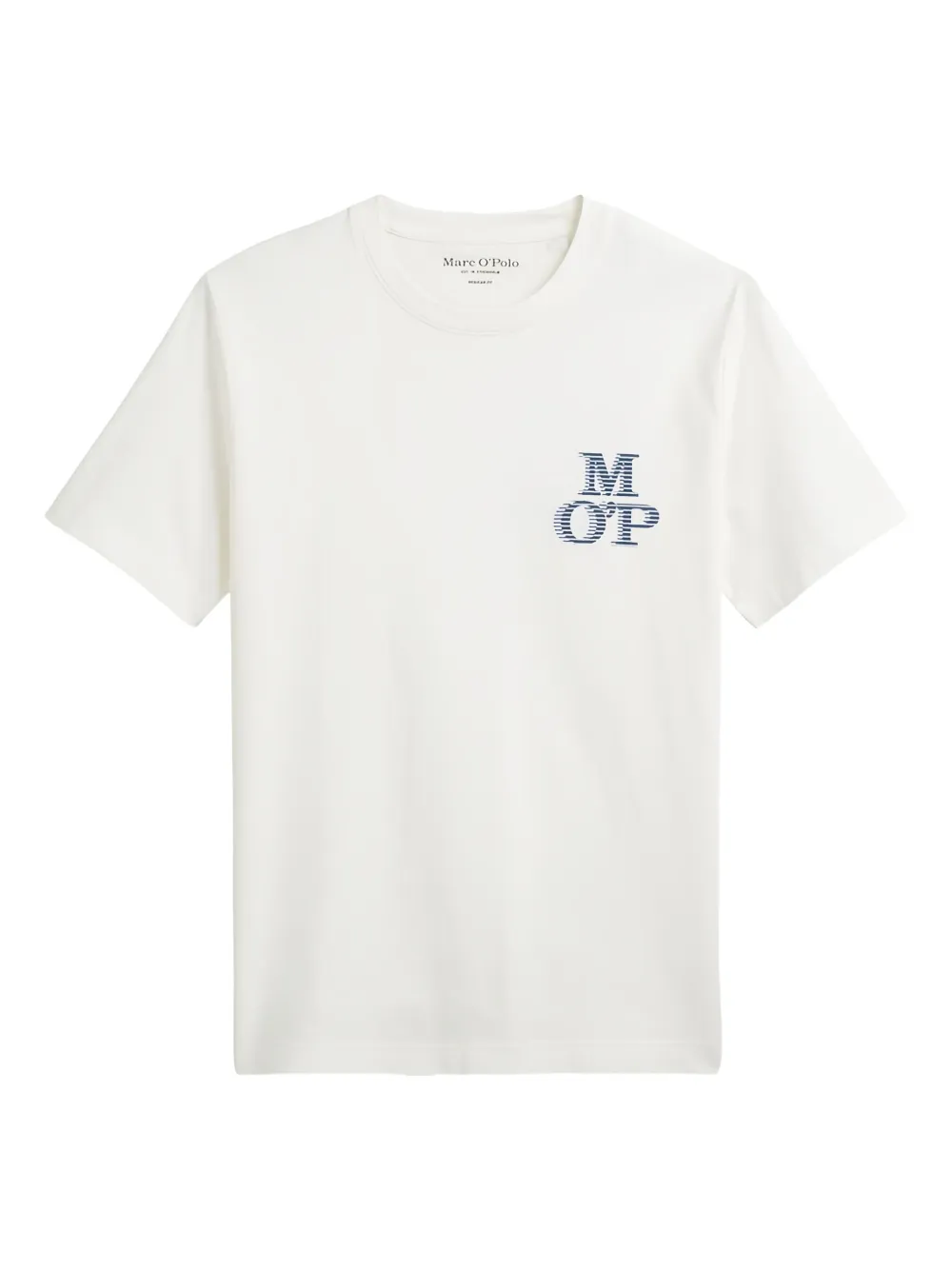 Marc O'Polo logo-embroidered crew neck t-shirt | White | Image 1