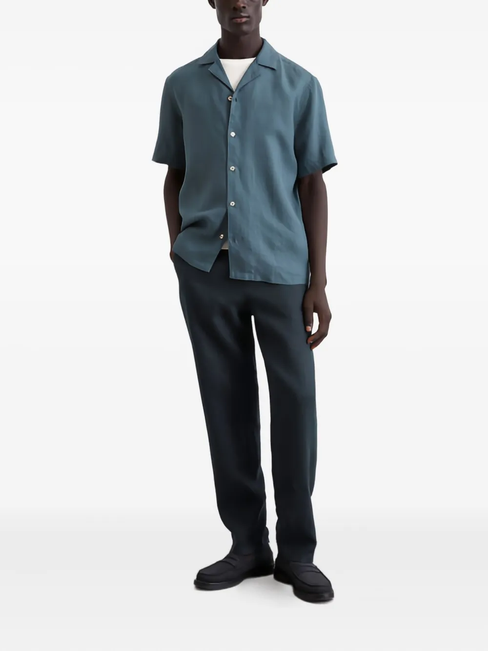 Marc O'Polo short-sleeve button-up shirt | Image 2