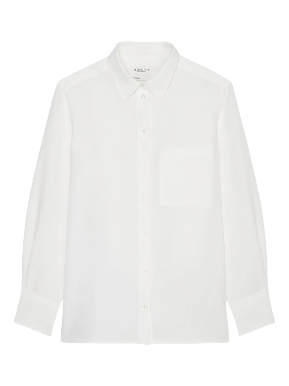 Marc O'Polo button-up long-sleeve shirt | White | Image 1
