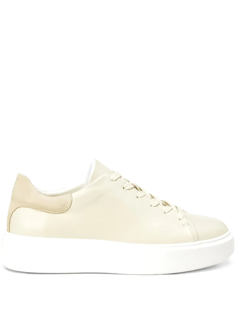 Marc O'Polo Cora leather lace-up sneakers Neutrals
