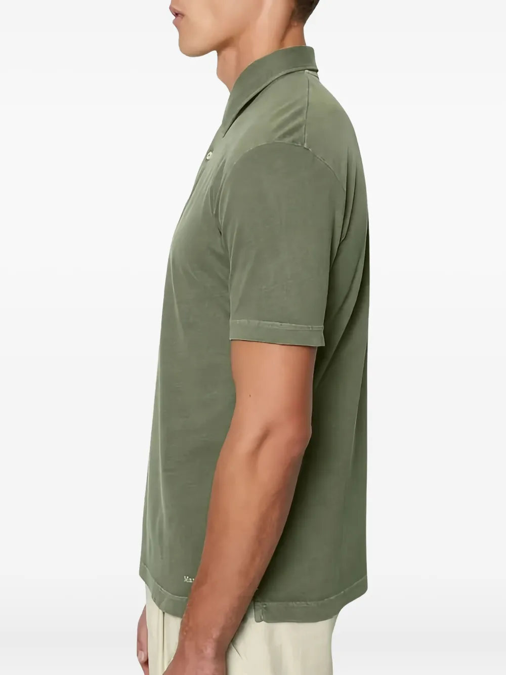 Marc O'Polo Katoenen poloshirt Groen