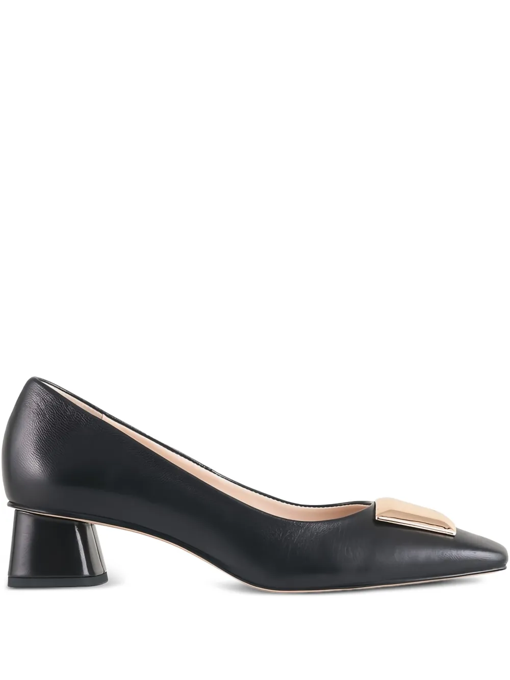 Hogl Posh square-toe block-heel pumps | Black | Image 1