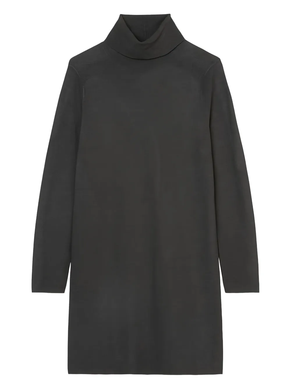 Marc O'Polo turtleneck sweater mini dress | Grey | Image 1