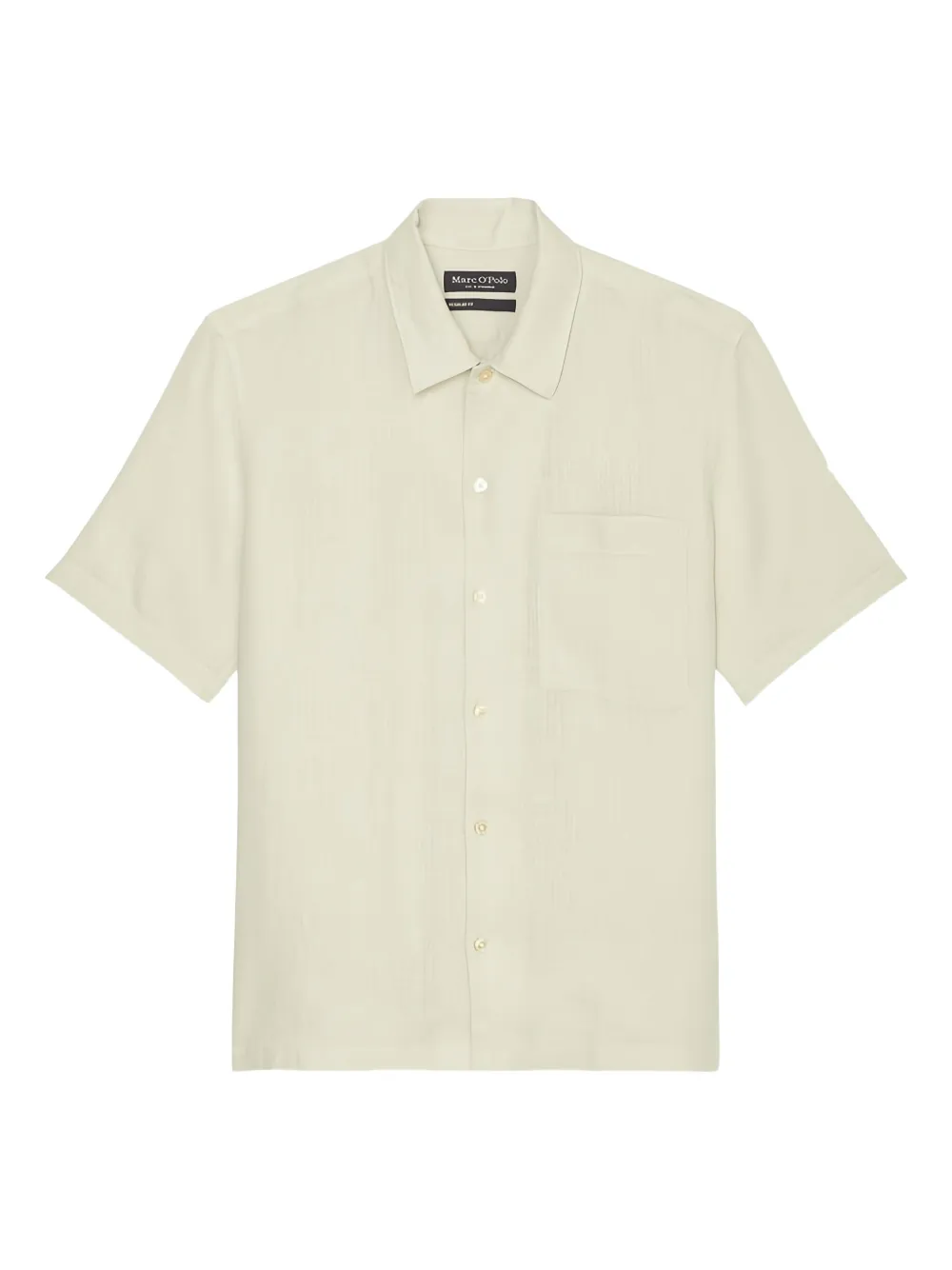 Marc O'Polo short-sleeve button-up shirt | Neutrals | Image 1