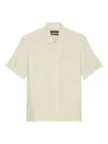 Marc O'Polo short-sleeve button-up shirt - Neutrals