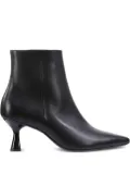 Hogl Charlene pointed-toe heeled ankle boots - Black