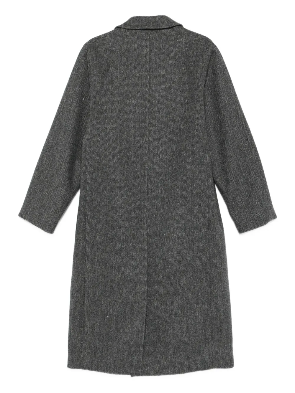 Auralee Shetland wood double-breasted coat | Double Breasted Coats | Image 2