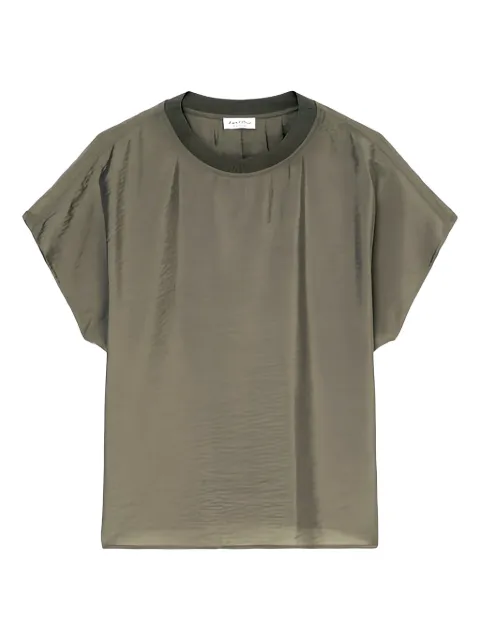 Marc O'Polo draped short-sleeve top