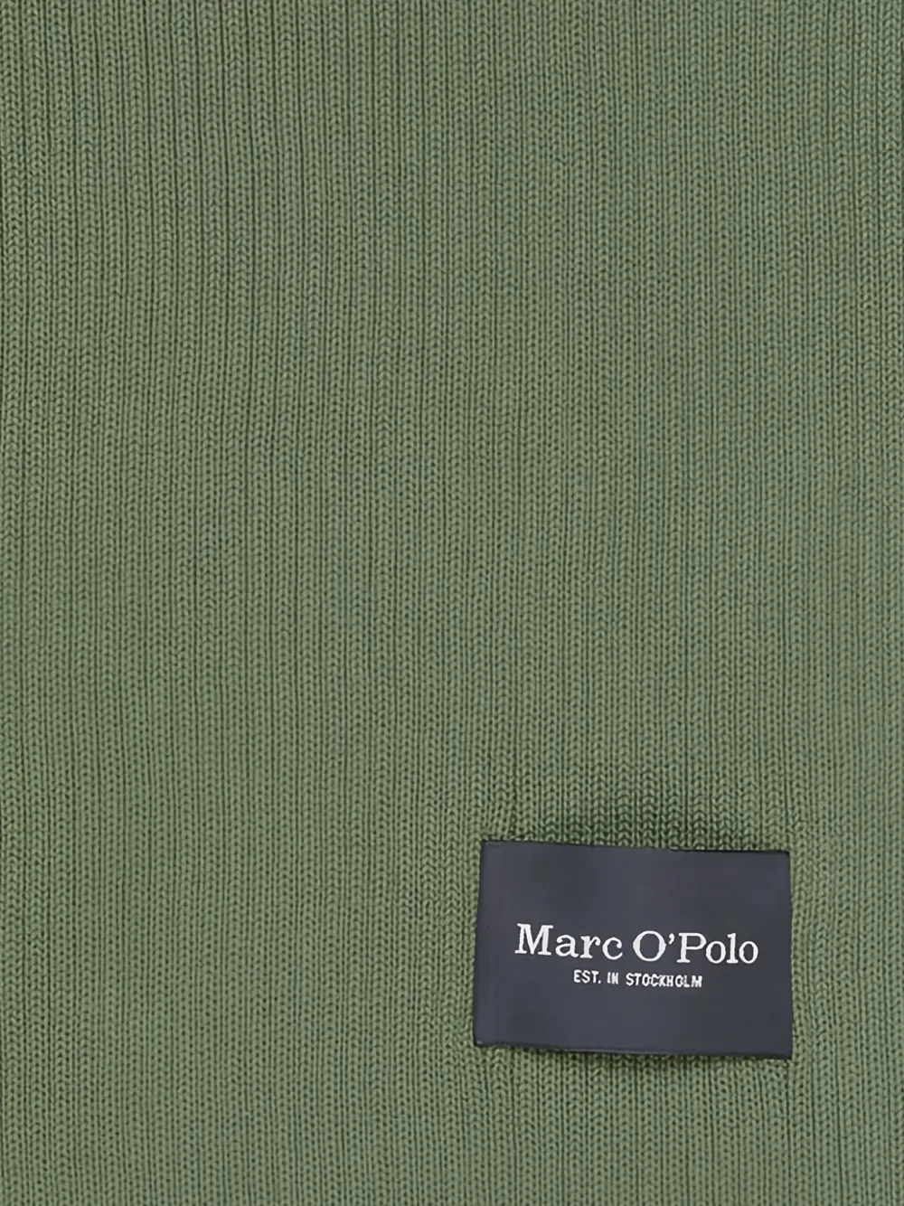 Marc O'Polo Ribgebreide sjaal Groen