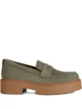 Geox penny platform loafers - Green