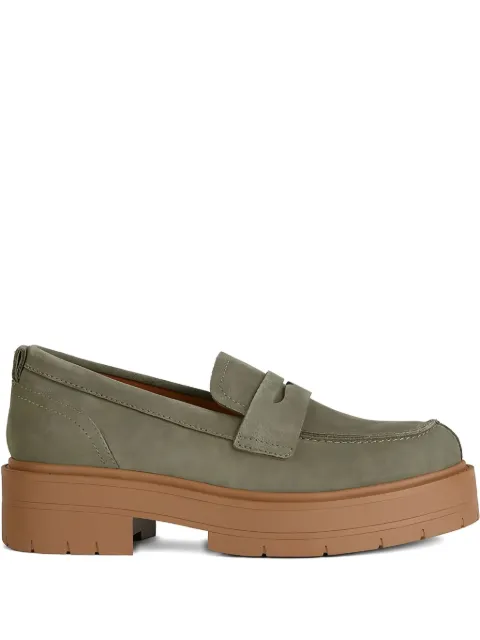 Geox penny platform loafers