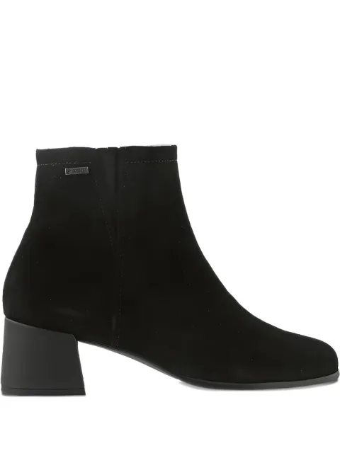 Hogl botines Lucille de gamuza con tacón cuadrado