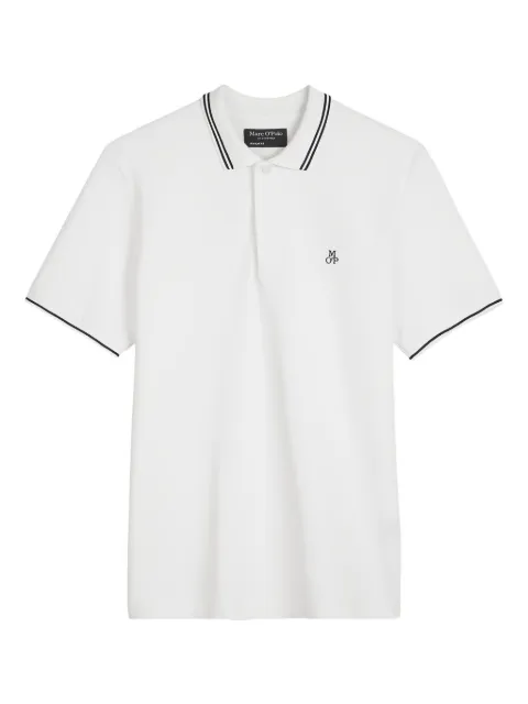 Marc O'Polo contrasting-stripes polo shirt 