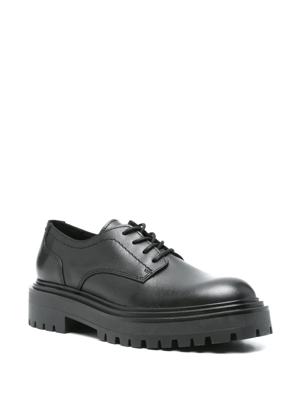 Marc O'Polo leather oxford shoes Black