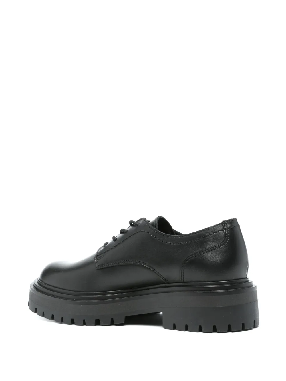 Marc O'Polo leather oxford shoes Black